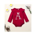 thumbnail image 5 of Kiapeise Pack of 3 Baby Rompers Onesie Long Sleeve Printed Jumpsuits Bodysuits for Infant Girl Boys, 5 of 9