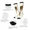 thumbnail image 3 of Sikiie Largemouth Bass Fish (3) Knee Socks, High Socks Long Stretchy Sock Women Knee High Stocking, Long Socks for Women, 3 of 6