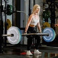 thumbnail image 5 of Bingirl 45LB Blue Rubber Bumper Weight Plates Pairs - Adjustable Weight Plates Set for Home Gym Strength Training and Weightlifting, 2-Inch Fractional Plates, 5 of 5