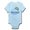 Sky Blue, variant on CafePress - Sweet Cheeks (Clouds) Infant Bodysuit - Baby Light Bodysuit, Size Newborn - 24 Months