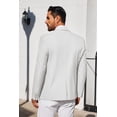 thumbnail image 5 of COOFANDY Men's Blazer Slim Fit Two Button Sport Coat Suit Jacket, 5 of 6