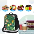 thumbnail image 4 of Balery Vegan Caja de Almuerzo y Bolsa de Almuerzo para Hombres y Mujeres, Bolsa de Almuerzo Reutilizable con Gran Capacidad, Bolsa de Almuerzo Aislada, 4 of 7
