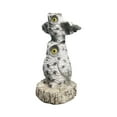 thumbnail image 1 of Handmade Owl Figurine Desktop Decorative Sculpture Unique Animal Statue Collectible Art Piece For Home, 1 of 5
