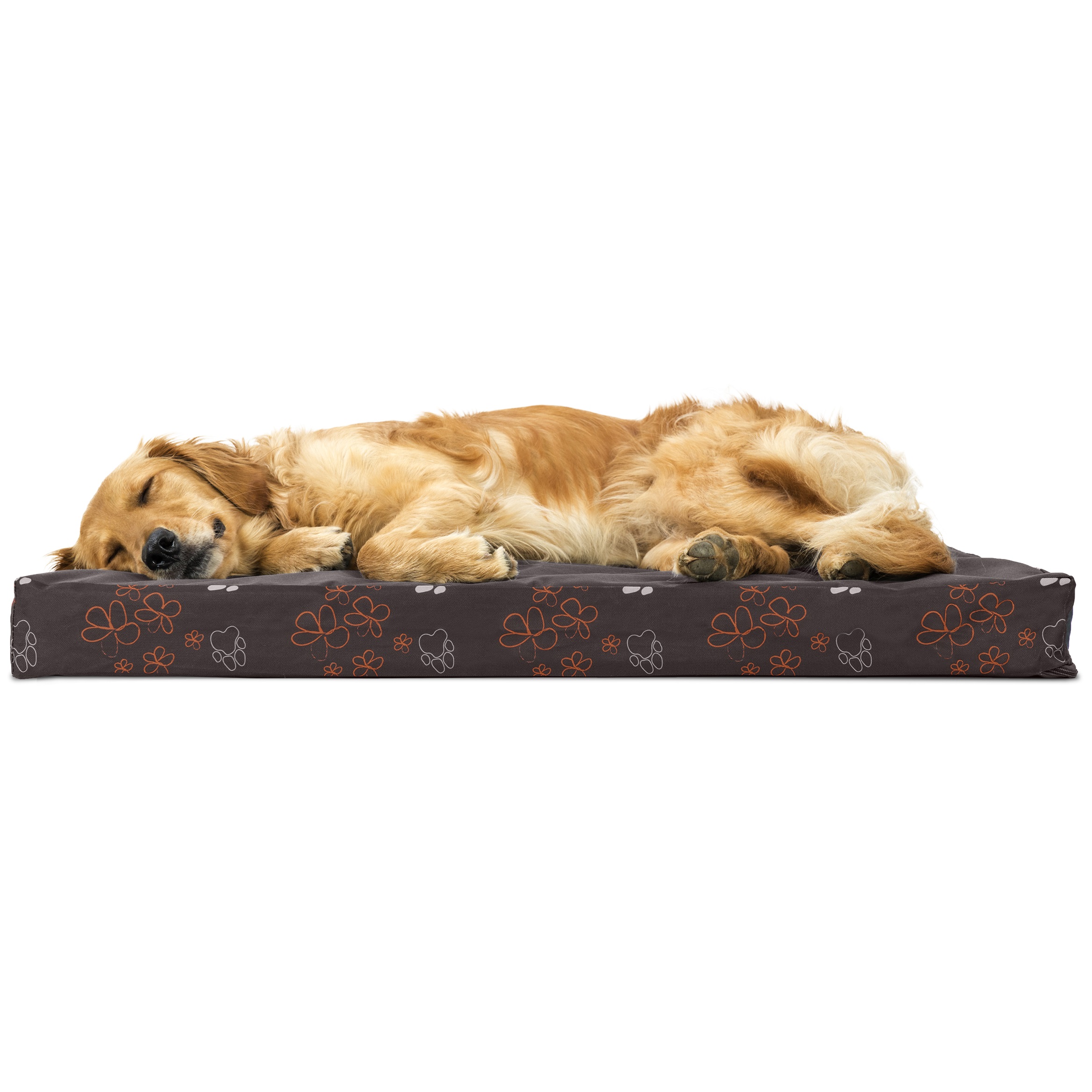 FurHaven Pet Dog Bed | Deluxe Orthopedic Polycanvas Indoor/Outdoor