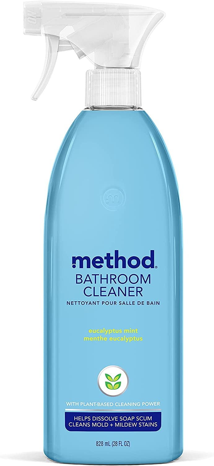 Method Bathroom Cleaner, Removes Mold + Mildew Stains, Eucalyptus Mint