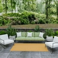 thumbnail image 2 of Unique Loom Outdoor Solid Collection Area Rug (2' x 3' 1" Rectangle Corn Harvest Yellow), 2 of 10