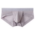 thumbnail image 1 of Ropa interior de verano para hombre, calzoncillos ultrafinos y sexys para hombre, de malla de seda helada, transpirables, de secado rápido, transparentes, 1 of 1
