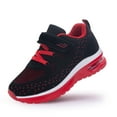 thumbnail image 3 of JOYFON Kids Shoes for Boys Girls Children Tennis Sports Athletic School Running Sneakers BlackRed Little Kids Size 13.5, 3 of 5