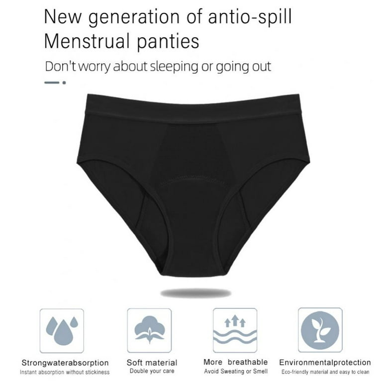 Absorption Menstrual Panties Leak Proof Period Underwear Cotton