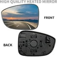 thumbnail image 2 of Passenger Side Mirror Replacement for Honda Accord Rear View Mirror Glass Right Side Mirrors Glass, 2 of 6