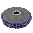 thumbnail image 4 of 5 PCS Angle Grinder Strip Discs Stripping Wheel 4" x 5/8" Grinder Paint Remover Disk Metal Stripping Wheel Clean and Remove Paint, Rust Welds, Oxidation, 4 of 5