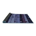 thumbnail image 2 of Ahgly Company Indoor Square Oriental Blue Modern Area Rugs, 3' Square, 2 of 4