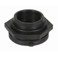 thumbnail image 1 of Aquascape  1.5 in. Poly Bulk Head Fitting - Black, 1 of 1