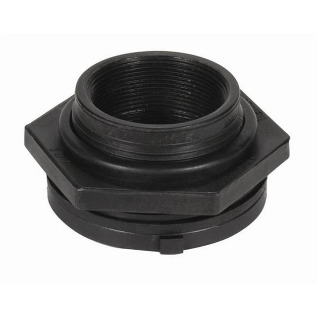 Aquascape Raccord de Tête en Vrac Poly 1,5 Po - Noir