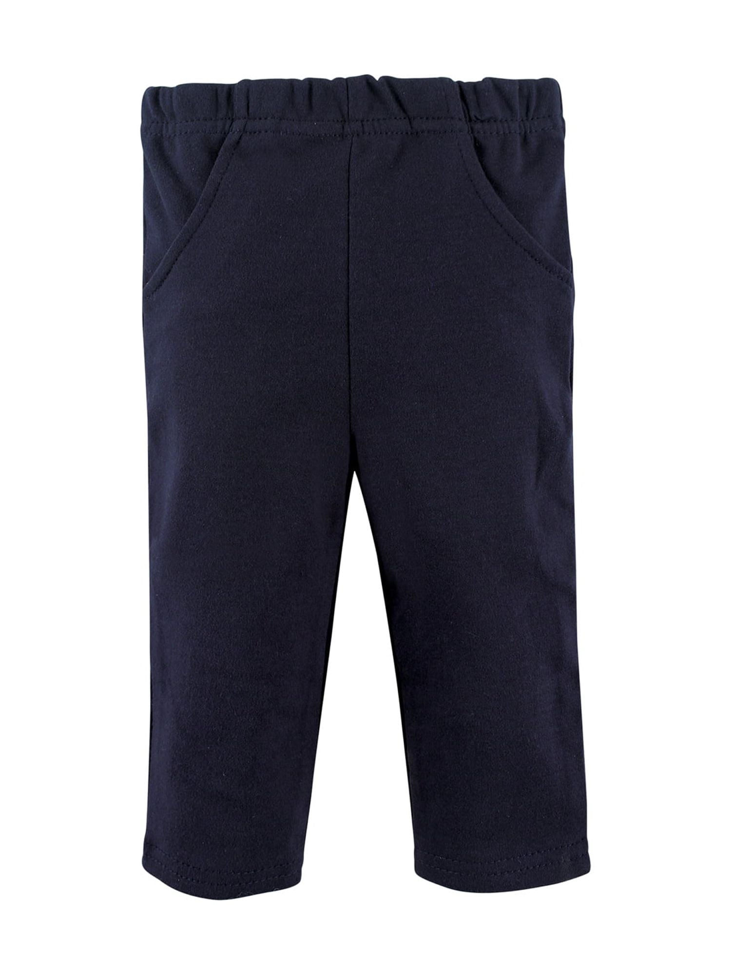 Hudson Baby Long Sleeve Bodysuit And Pant Set with Shoes, 0-18 Months