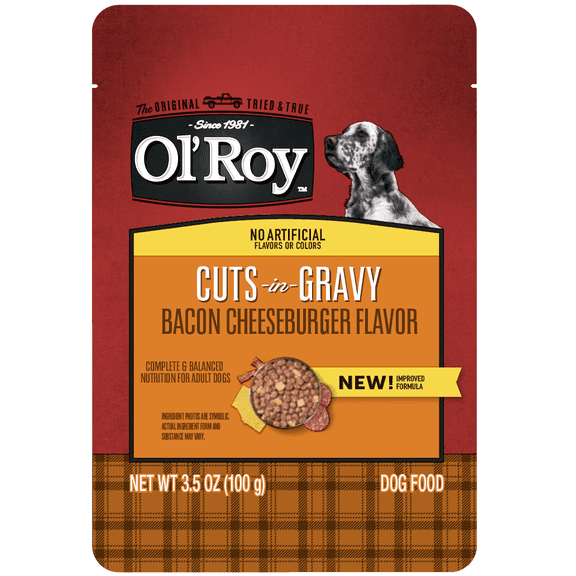 Ol’ Roy Tender Morsels Cheeseburger Flavor, 3.5 oz