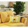 thumbnail image 4 of Set of 4 Sunflower Design Lumbar Pillow Covers, 4 of 4