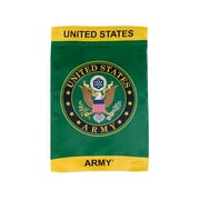 In the Breeze 4492 - U.S. Army Symbol Lustre Garden Flag - Double Sided Military Service Flag