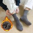 thumbnail image 5 of TELOLY 5Pairs Wool Socks Mens,Thickened Warmth Crew Socks for Men,Cozy and Protective Cold Days Warm Socks,Style2, 5 of 5