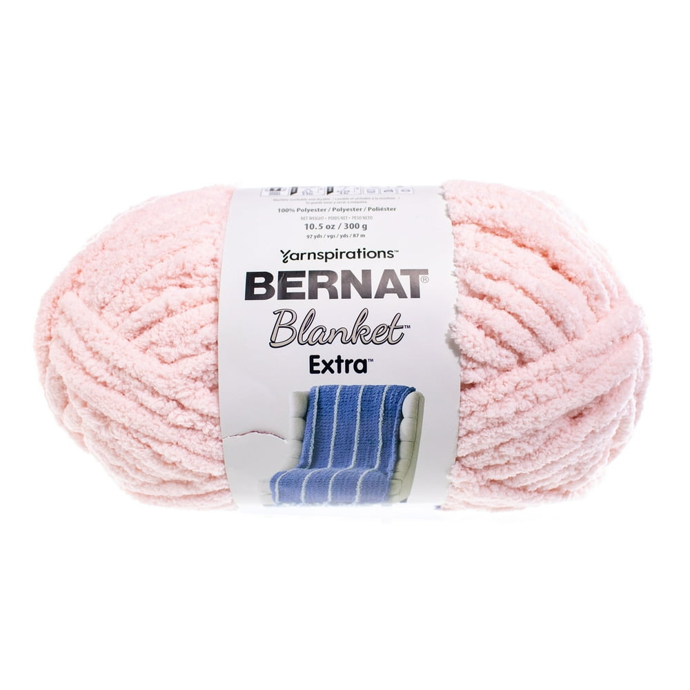Bernat Blanket Extra Yarn Jumbo (97 Yards) Multiple Colors Blankets, Pillows, and Baskets