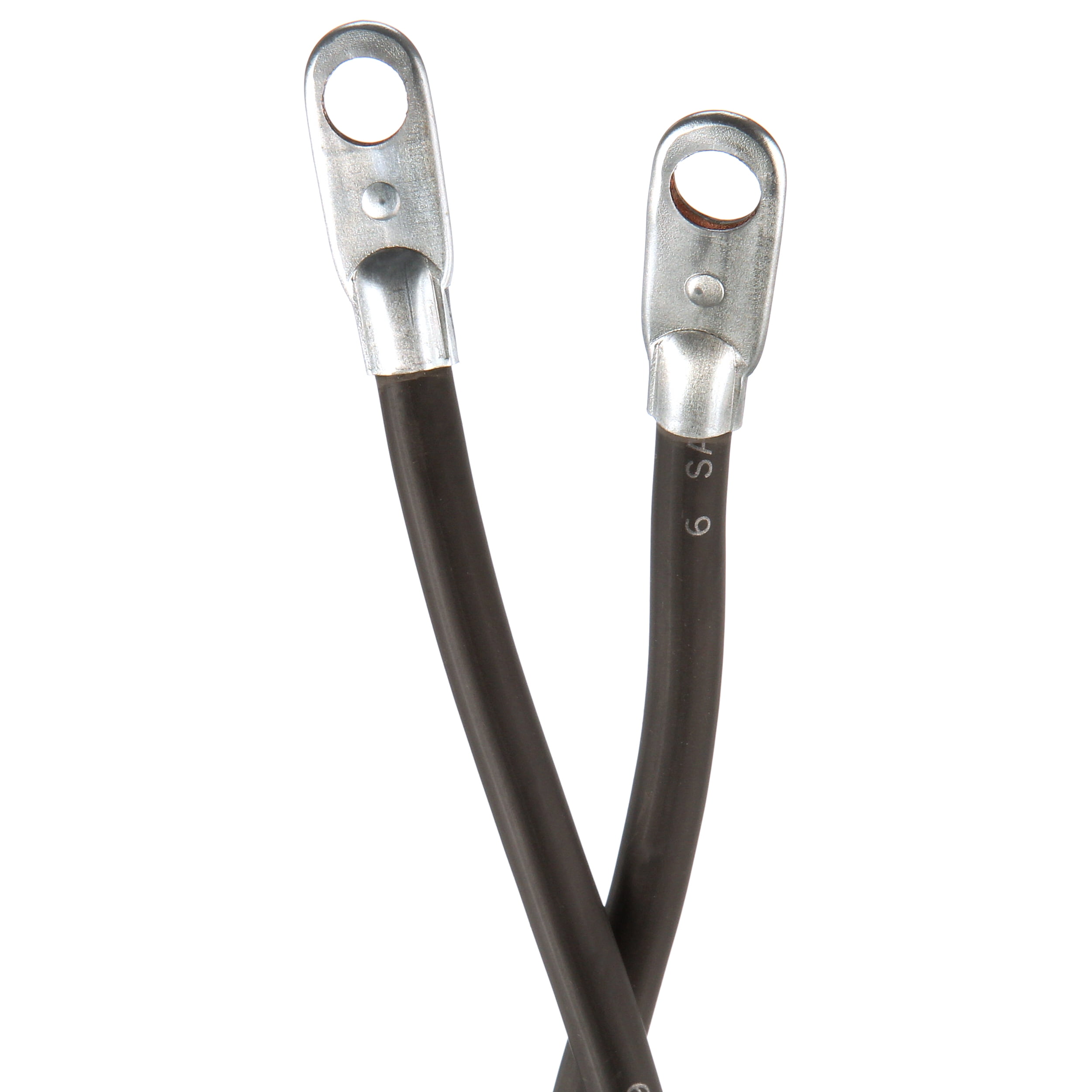 Everstart LG19-6-77 6-Gauge Black Lawn and Garden Battery Cable, 19-Inches