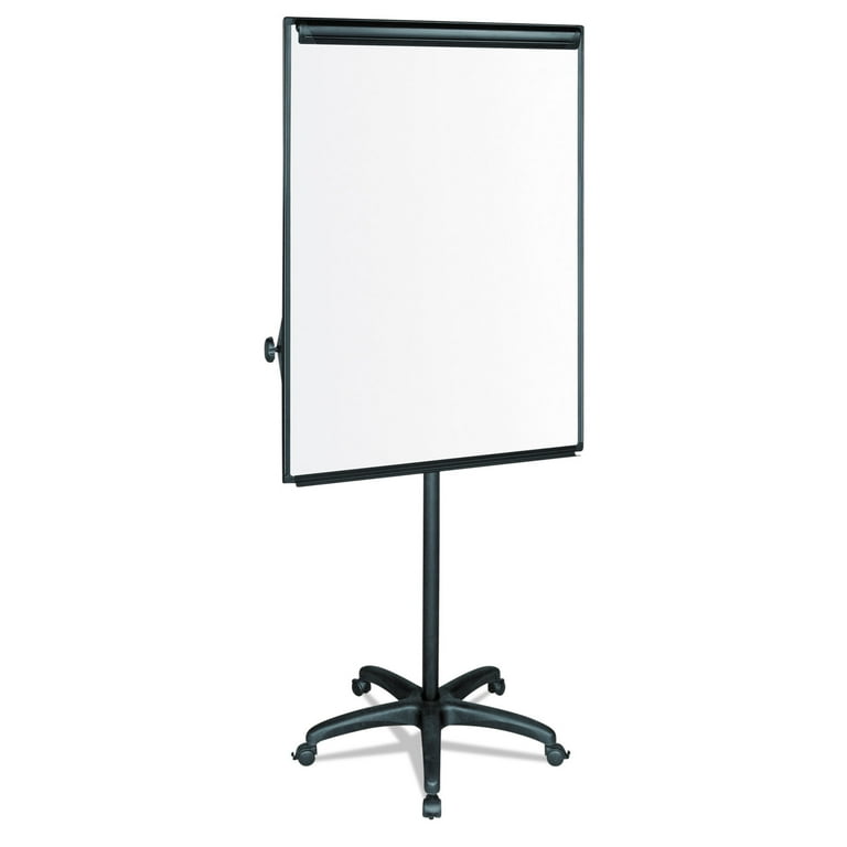 Silver Easy Clean Dry Erase Mobile Presentation Easel, 44 Silver Easy Clean Dry Erase Mobile Presentation Easel, 44