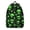 Alien Head Black, variant on Alien Head Black Pattern Backpack for School, Cute School Bag with Adjustable Shoulder Straps and Padded Back, 15.7"x11.8"x5.5"
