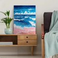 thumbnail image 5 of Qisvanset Ocean Waves Beach Canvas Wall Art 15.75x11.81 Inches, 5 of 8