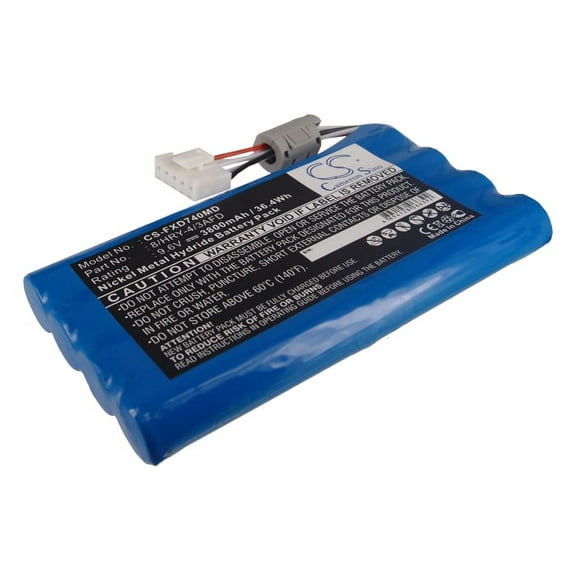 3800mAh 8/HRY-4/3AFD Battery FUKUDA Cardimax FX-7402, FX-7402 ECG / EKG Machine