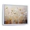 thumbnail image 2 of Designart "Tranquil Scene Of Wildflowers In Full Bloom I" Wildflowers Floater Framed Wall Art Prints, 2 of 5