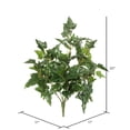 thumbnail image 2 of Vickerman 20" Artificial Green English Ivy Bush., 2 of 3