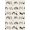 Beige, Pattern 15, variant on ODIKA 4'x6' Ivory Gray Contemporary Abstract Geometric Washable Area Rug Modern Minimalist Scattered Oval Dots Diagonal for Dorm Room, Small Living Stain Resistant Low Profile, Easy Care