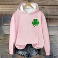 thumbnail image 4 of Womens Sweaters St. Patrick's Day Irish American Flag Hoodie Funny Graphic Casual Long Sleeve Sweatshirt Xl Size Sweaters For Women, 4 of 6