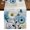 White, variant on Teal Blue Spring Floral Burlap Cotton Table Runner 13x36 Inches Short, Daisy Watercolor Vintage Butterfly Farmhouse Table Runners, Outdoor Dining Table Decor for Baby Shower/Party/Wedding