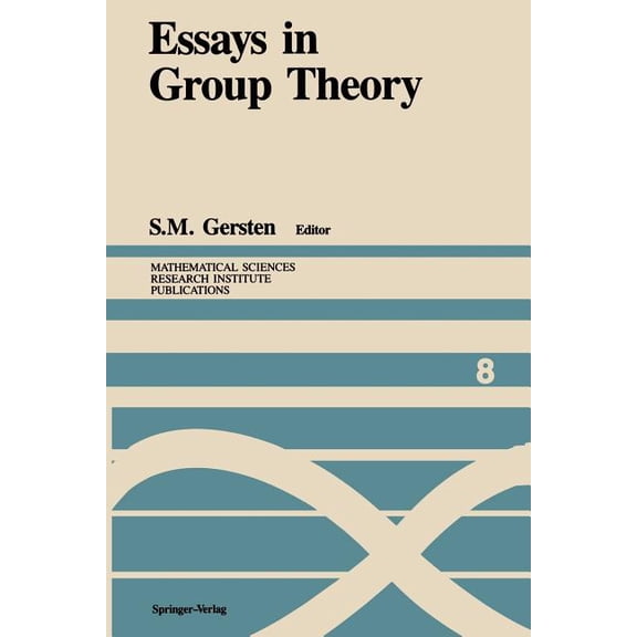 Mathematical Sciences Research Institute Essays in Group Theory, Book 8, (Paperback)