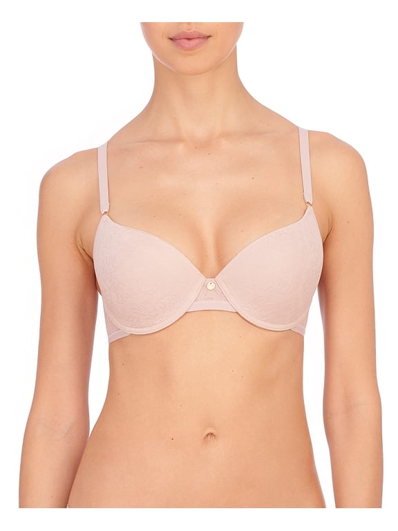 Women's Sheer Jacquard Full Fit Seamless Contour Underwire 136059 A-DDD