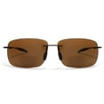 thumbnail image 3 of Maui Sports Navigator Bi-Focal Sun Readers Sunglasses Ultra Flex TR90 Brown - 3.5 / Brown, 3 of 6