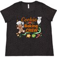 thumbnail image 3 of Inktastic Cute Cookie Baking Crew Women's Plus Size T-Shirt, 3 of 5