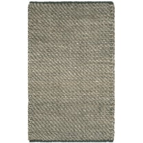 SAFAVIEH Natural Fiber Johanna Solid Area Rug, Blue/Natural, 5' x 8'