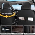 thumbnail image 4 of 2008 for Cadillac Escalade ext Car Seat Cover, Black and Brown Car Seat Covers, PU Leather Full Set of 5 Seats With a Headrest and Lumbar Support Waterproof, Beautify the Interior of Old Cars, 4 of 7
