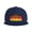 Blue, variant on Snapback Hat German Flag Art Adjustable Flat Bill Brim Hat for Men Women Casual Wear Black