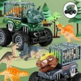 thumbnail image 6 of Kokiya Dinosaur Toy Truck Carrier for Kids Dinosaur Toy Set for Boys Girls Dinosaur Car TYPE A, 6 of 9