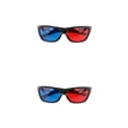 thumbnail image 4 of Methold 3D Glasses Simple Children Adults Television Eyewear Accessories High Anaglyph Definition Fitting Movie Eyeglasses Eyeglass PC 1 2piezas, 4 of 5