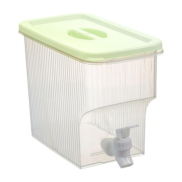 Herramientas y mejoras para el hogar Hogar Tetera de frutas Refrigerador frío con grifo Enfriador de té de limón de gran capacidad Agua fría
