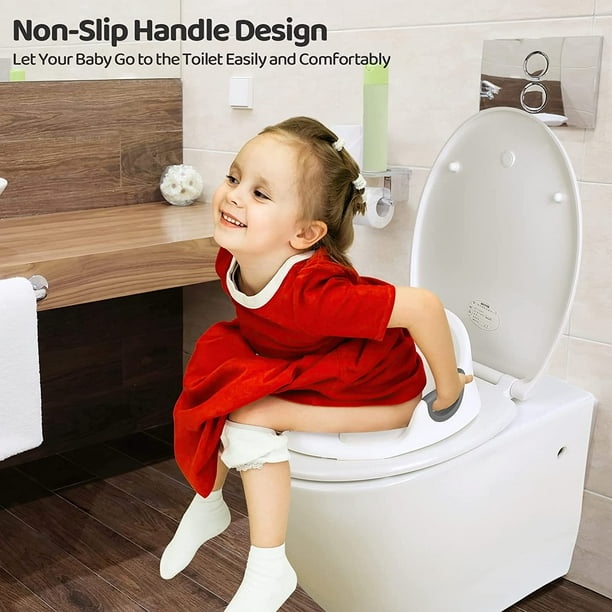 Reducteur toilette enfant avec Marche, Coussin - Siège de toilette