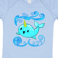 thumbnail image 4 of Inktastic Cute and Playful Narwhal Boys or Girls Baby Bodysuit, 4 of 5