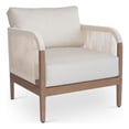 thumbnail image 1 of Meridian Furniture Chaise de Patio Extérieure en Tissu Résilient Maui Cream, 1 of 8