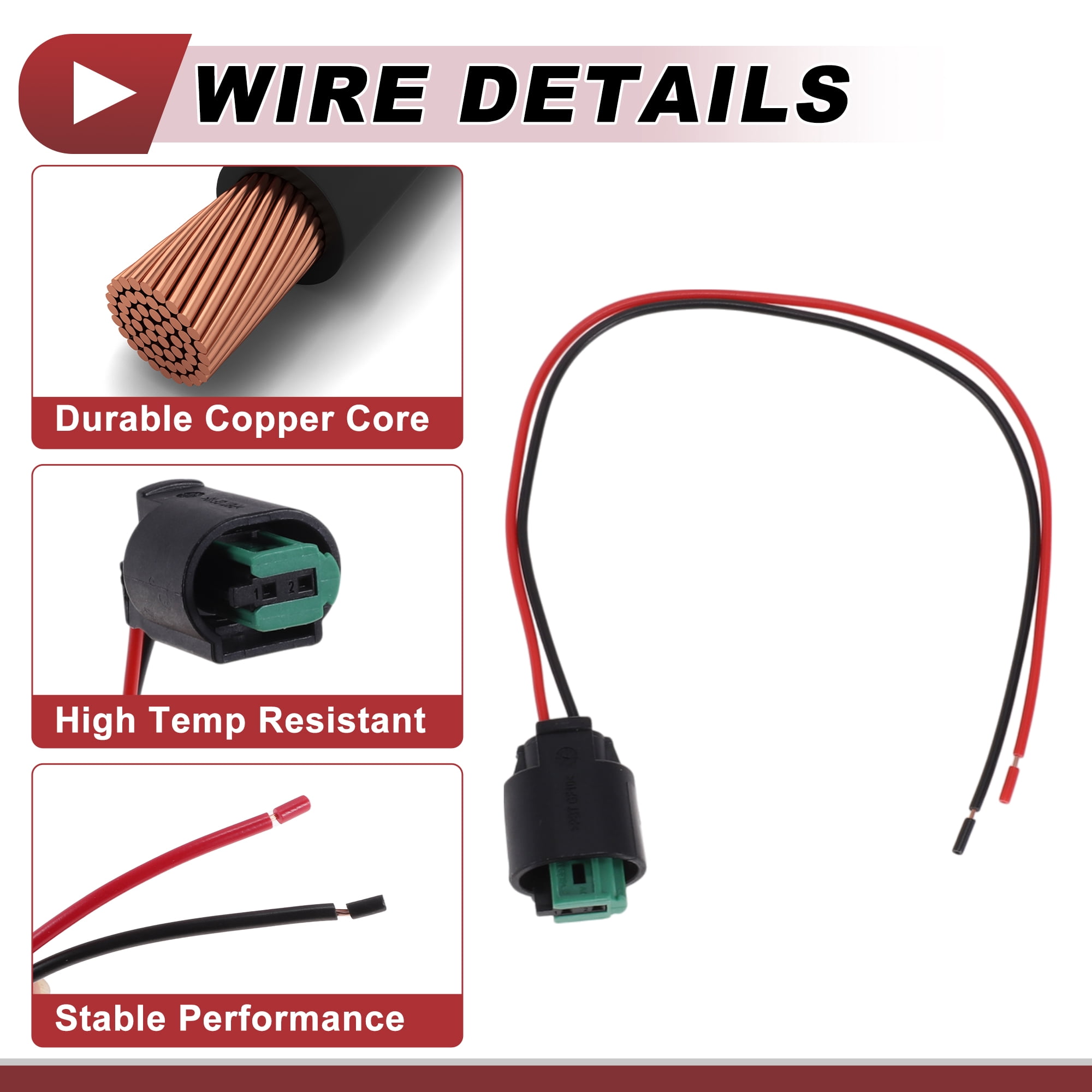 Unique Bargains Side Marker Light Socket Wiring for BMW 1 3 Series 1997-2013 No.8382104