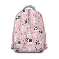 thumbnail image 4 of Rustic Farmhouse Student Backpack with Highland Cow Pattern Waterproof, Scratch-Resistant Durable Composite Oxford Cloth, Comfortable Adjustable Straps, Perfect for Student and Cow Lovers, 4 of 6