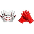 thumbnail image 1 of You'll Float Too - Football Gloves for Adult - Ultra Grip Wide Receiver Gloves - Superior Support and Protection - Adult Sizes, 1 of 2